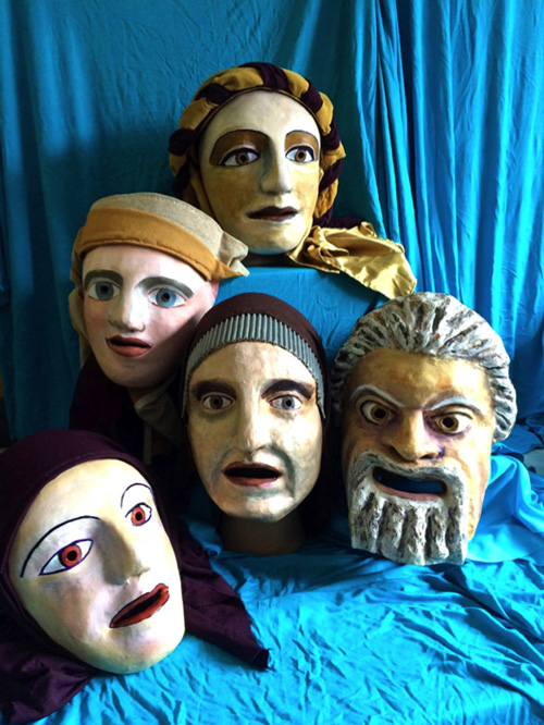 Medea Without the Men: mask theatre practice