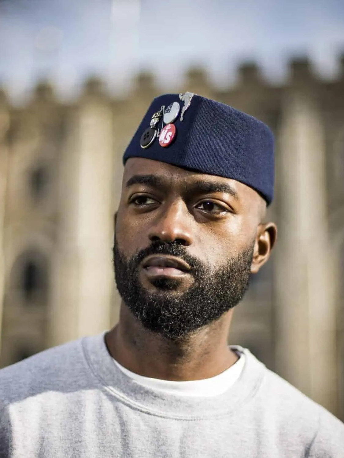 A headshot of Inua Ellams.