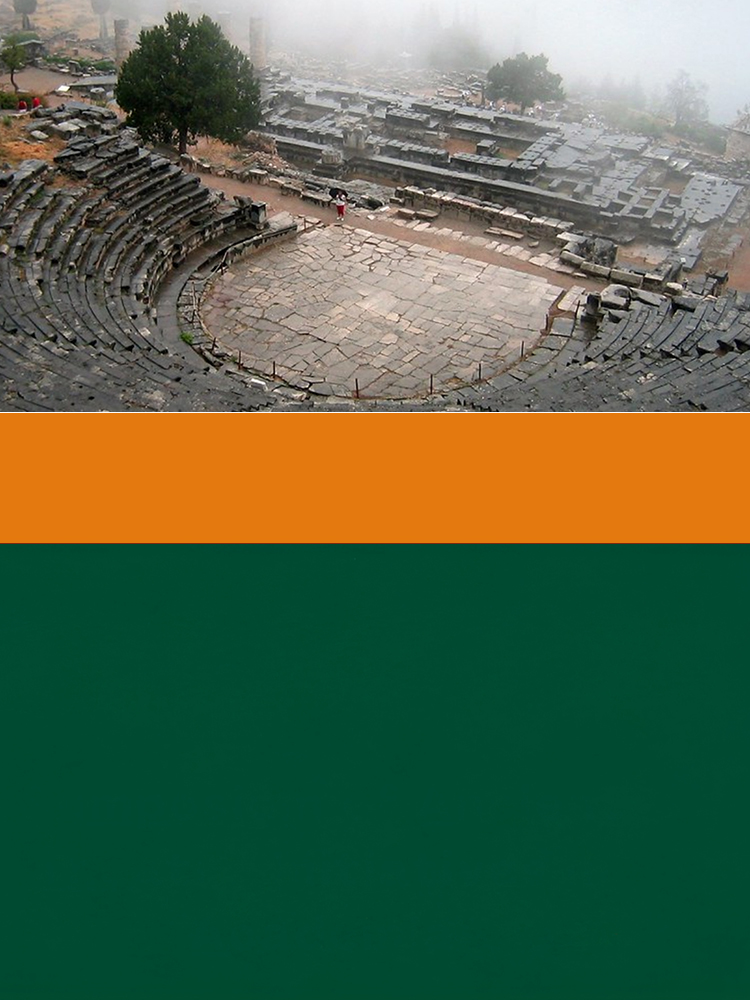 Image of an ancient Greek amphitheatre